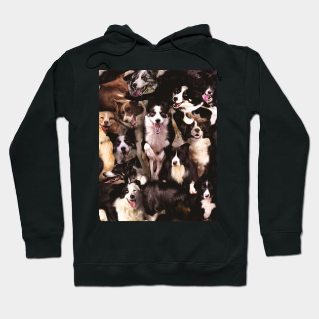 Border Collies Hoodie by MaxencePierrard